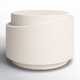 Anwil 25'' Stone Outdoor Side Table