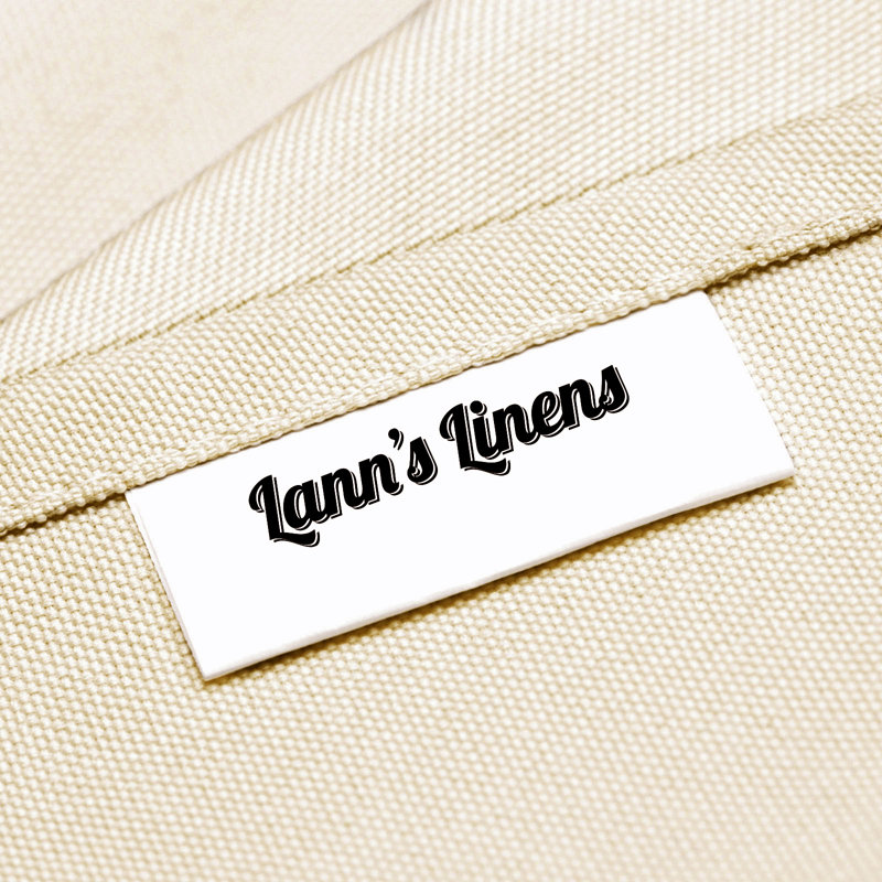 54" Square Solid Color Tablecloths, Ivory