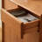 Nordic Cherry Wood Shoe Cabinet 12 Pair Shoe Storage Cabinet