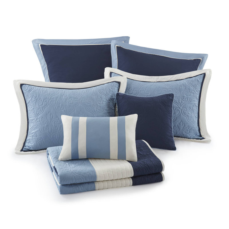 Ensembles de literie luxueux, ensemble de courtepointe en microfibre, style traditionnel pour la maison