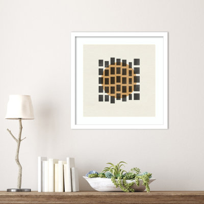 Paper Object No 8 by The MIUUS STUDIO Wood Framed Wall Art Print