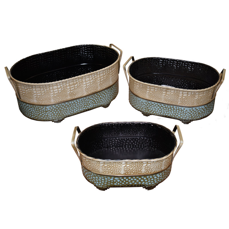 Rossendale Metal Pot Planter