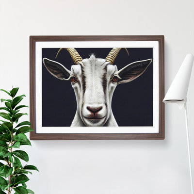 Goat Portrait Vol.2 - Framed Print