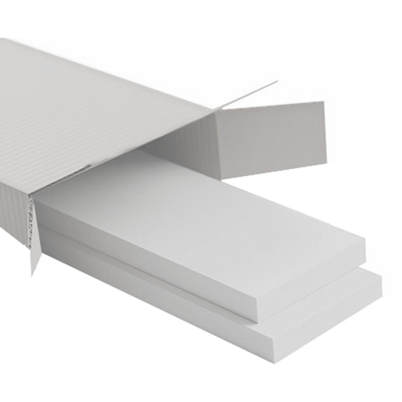 Classic Wainscot Systems 3.5'' H x 96'' W x 0.63'' D PVC Wainscot Paneling Kit, 3.5" Top Rail & 3.5" Bottom Rail