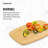 Farberware 4-piece Reversible Bamboo Cutting Boards