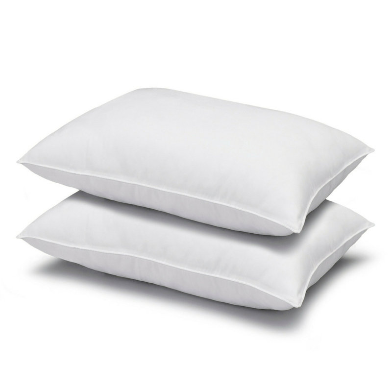 Ella Jayne White Hypoallergenic Down Alternative Queen Pillow Set