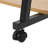 31.5" 3-Tier Rolling Computer Desk Modern Simple Computer Desk Flexible Home Office Desk Anti-Slip Free Standing-1042422742-1042422747