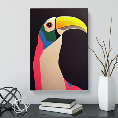 Toucan Abstract Vol.9 - Wrapped Canvas