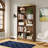 Wood Bookcase, 72" Tall Bookshelf with 6-Tier Open Storage Shelves-215421968