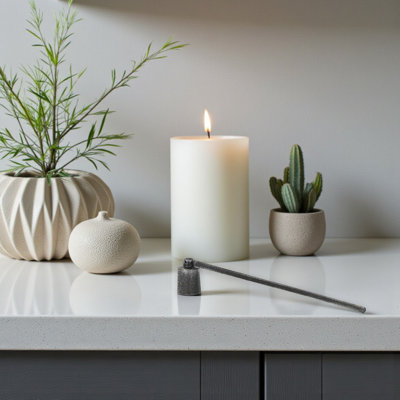 Tabouret de bougie en fonte Ladona