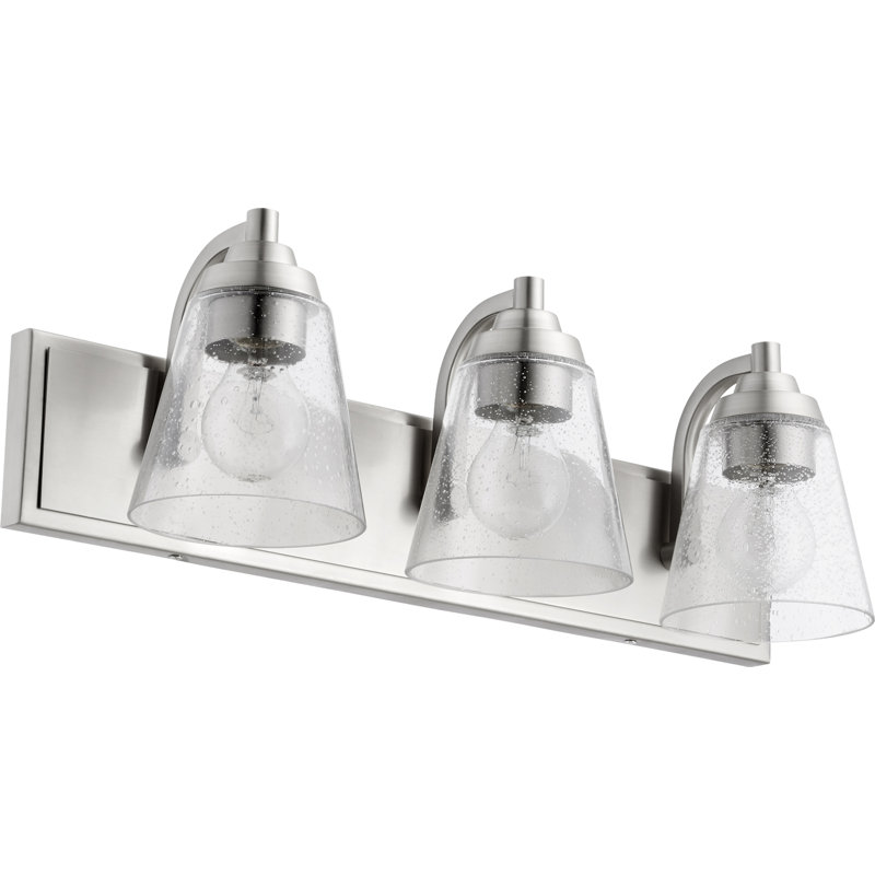 Éclairage pour meuble-lavabo 3 lumières Aloysius, Argent