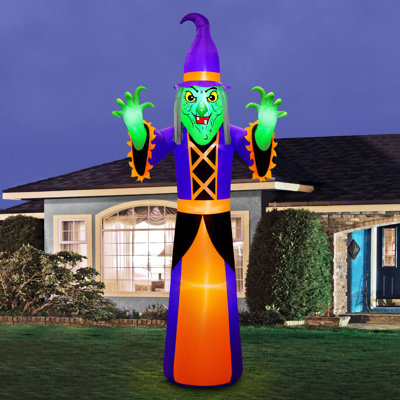 The Holiday Aisle® Halloween 20 Foot Inflatable Giant Witch