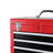 Rolling Garage Workshop Tool Organizer: Detachable 3 Drawer Tool Chest With Large Storage Cabinet And Adjustable Shelf-1867356252