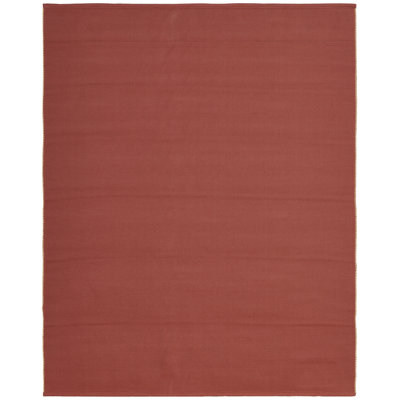 Castanon Red Tan Hand-Woven Rug