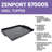 Zenport Steel Non-Stick Dishwasher Safe BBQ Topper
