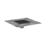 Rain Brilliance Boardwalk 6" x 6" Tile-In Shower Drain