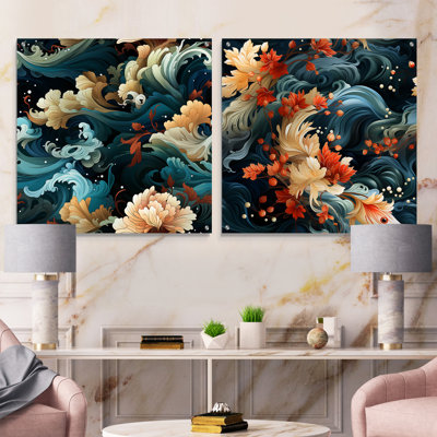 Xanthe - Japon - ensemble de 2 verres muraux en acrylique