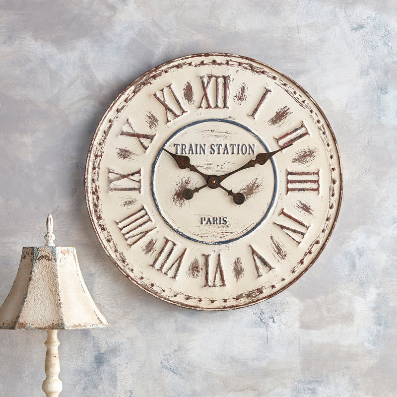 Bukovice Metal Wall Clock