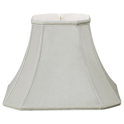 Abat-jour cloche en soie / shantung (araignée)