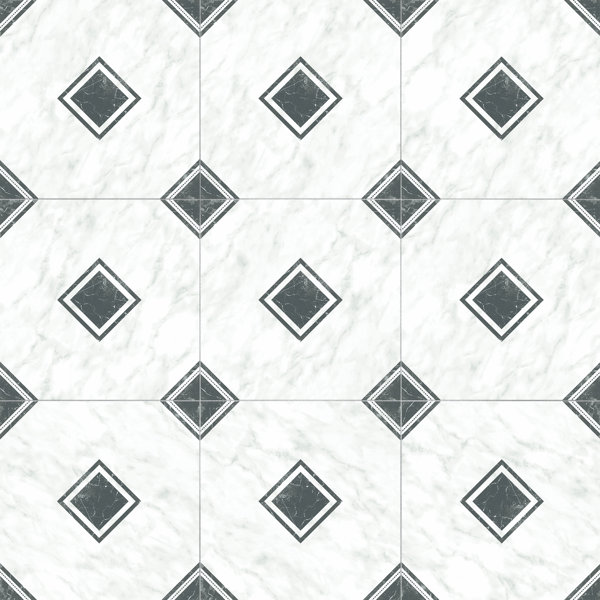 Meraye 17-5/8 In. X 17-5/8 In. Ceramic Floor And Wall Tile