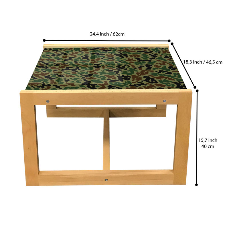 Iolaus Sled Coffee Table, 62cm H x 46cm W x 40cm D