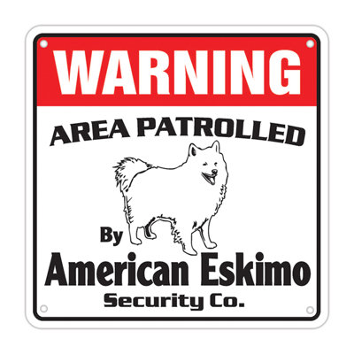 Enseigne de sécurité Eskimo American