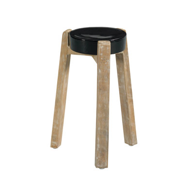 LIGHT CAST GLASS ACCENT TABLE