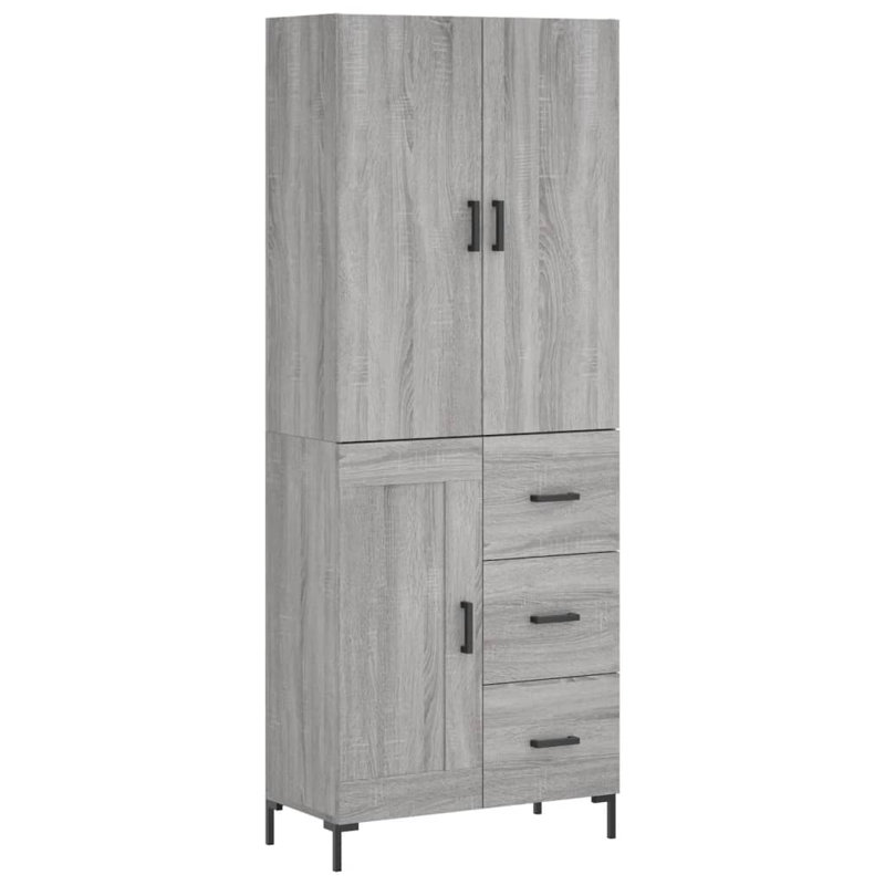 69.5cm Sideboard, Grey Sonoma