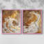ABSTRACT Series CDxxxi-1, reproduction encadrée de qualité supérieure - prête à être accrochée - aucun clou requis - aucun clou requis-123748238-123748235