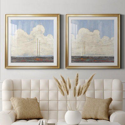 " Perhaps Today II " 2 - Pieces Painting Print