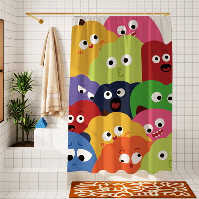 Rideau de douche en polyester