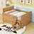Full Wooden Kids Bed With LED And 4 Drawers And Headboard-917431354