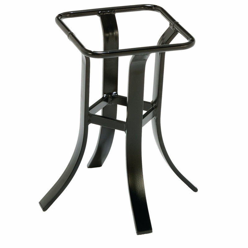 Table Bases Outdoor Side Table, Antique Bisque/Beige