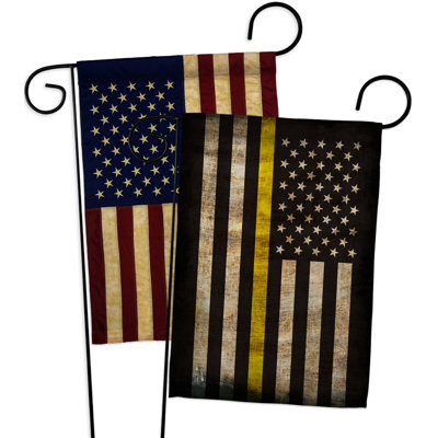 Double Sided 18.5'' H x 13'' W Polyester Garden Flag
