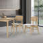 Chaise rembourrée en bois massif-772355191
