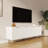 Modern Warm TV Cabinet For 80 Inch TV Stands, For Living Room Bedroom