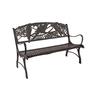 Kuebel Cast Iron Parrot Bench