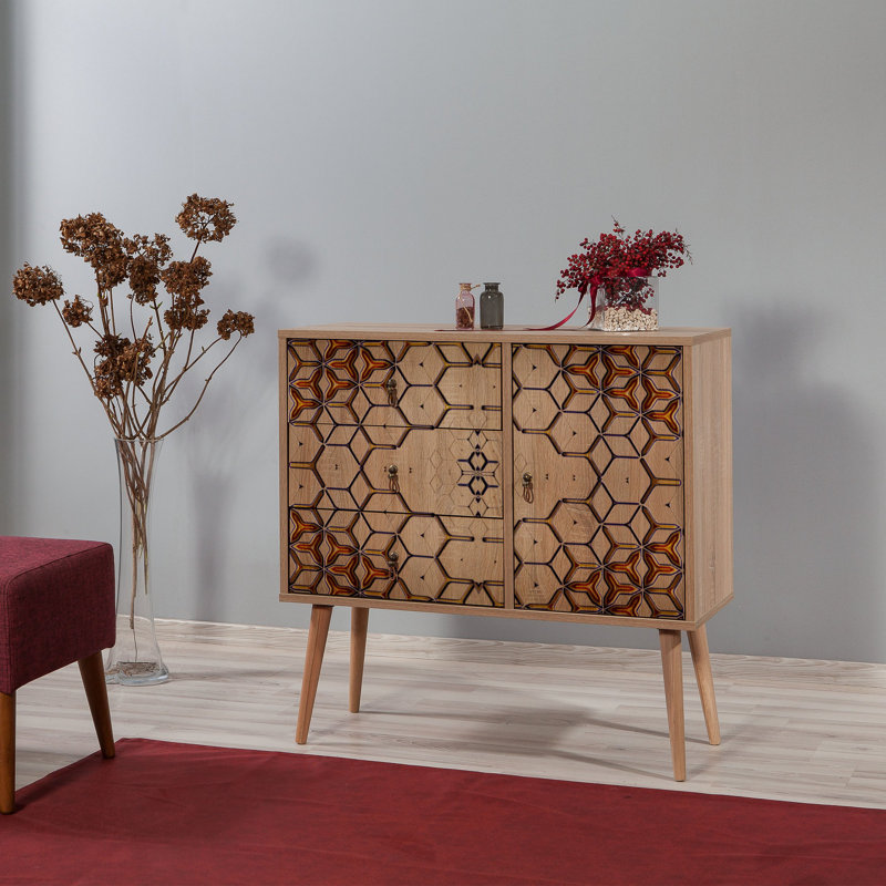 Commode combinée 3 tiroirs l 35,4 "Schuylerville