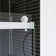 55''-59'' W X 72" H Brushed Frameless Sliding Shower Door