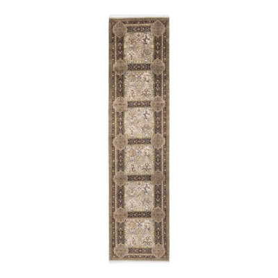 Classic One-of-a-Kind 3' 0" X 12' 8" Hand Knotted Area Rug