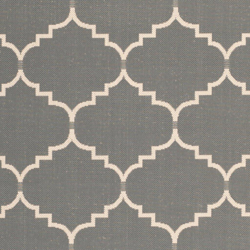 Herefordshire Performance Geometric Indoor/Outdoor Area Rug, Round 5'3"
