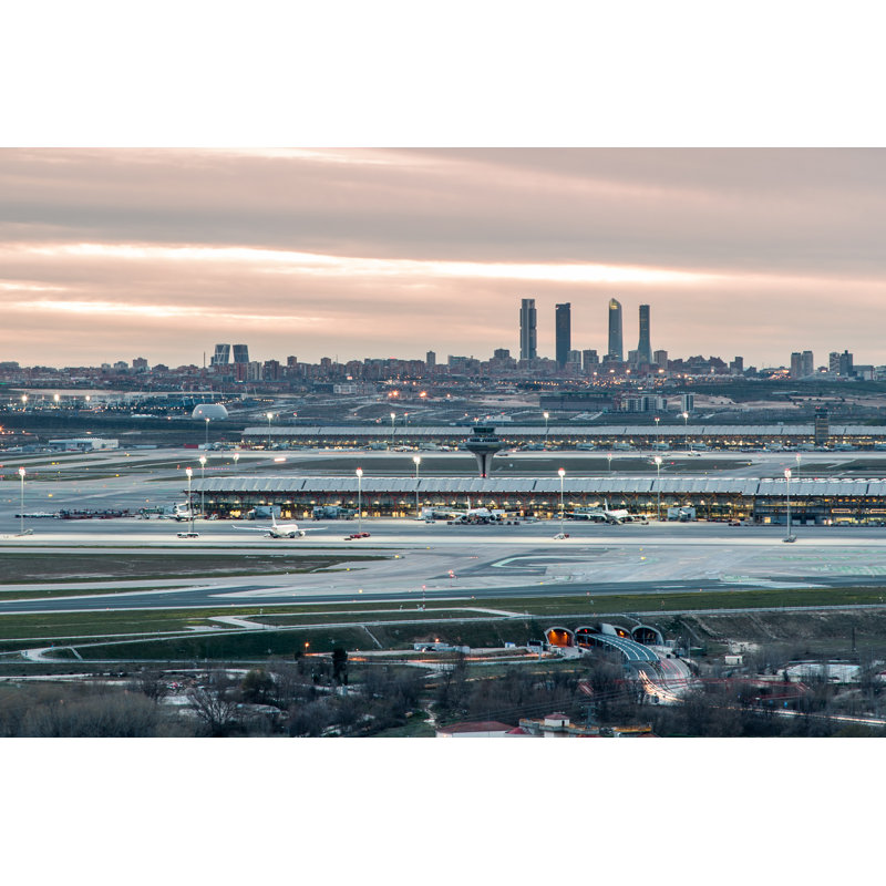 Emmeleigh Madrid - Barajas par Algarabi, H 20 po x l 30 po