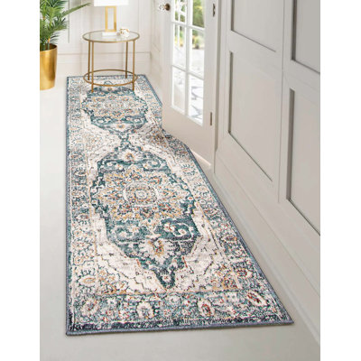 Tapis bleu sarcelle Legacy