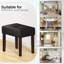 Tabouret de repose-pieds rectangulaire en cuir Nakendra-582534234-570125352
