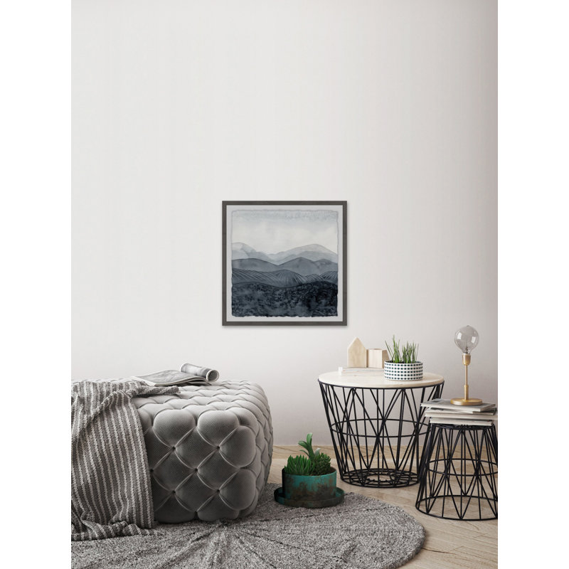 Blustering Valley II 1 Piece Single Picture Frame Painting, 81cm H x 81cm W x 3.81cm D