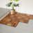 12" x 12" Wood Interlocking Deck Tile in Brown