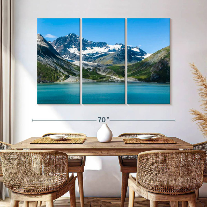 Alvord Blue Waters de Glacier Bay, H 42 po x l 65 po