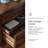 Flosie 29.38'' W Nightstand