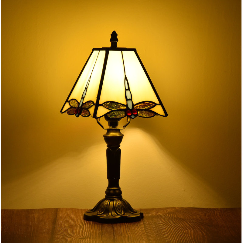 Candy 14.6'' Antique Bronze Table Lamp Bedroom Nightstand Home Decor Comes With 1 LED Bulb