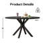 120 cm Beech Round Dining Table-497877929